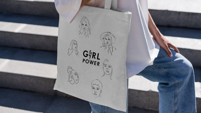girl-power-kadin-desenli-bez-canta