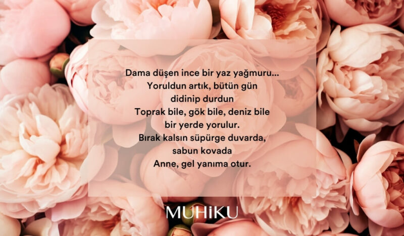 Anne şiirleri duygusal
