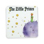 Küçük Prens Desenli Ahşap Bardak Altlığı