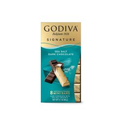 Godiva Sea Salt Dark Chocolate - Mini Bars