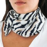 Zebra Desenli Fular