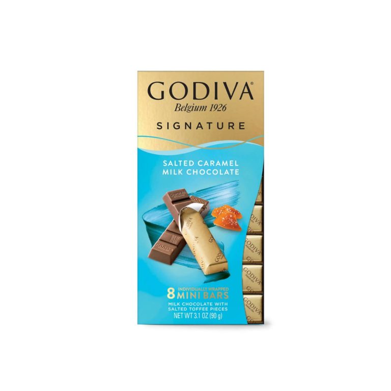 Godiva Salted Caramel Milk Chocolate - Mini Bars