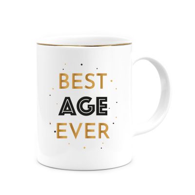 Best Age Ever Yaldızlı Kupa