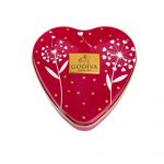 Godiva Kalp Metal Kutu 12 Adet Napolite