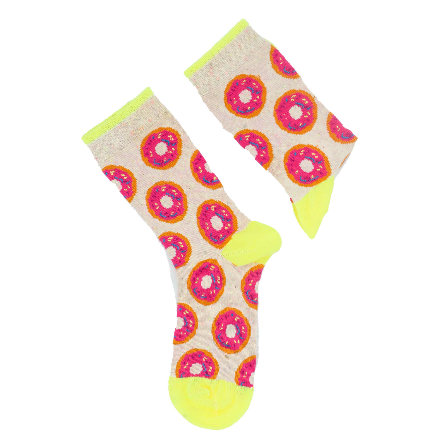 Donut Desenli Çorap