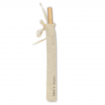 Gaia’s Store Snow Globe Bambu Pipet & Taşıma Kesesi