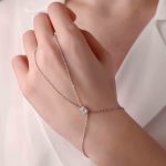 Gümüş - 925 Ayar Gümüş Swarovski Baget Taşlı Tasarım Şahmeran