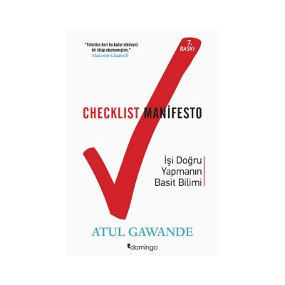 Checklist Manifesto-İşi Doğru Yapma