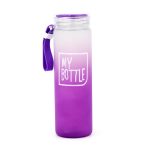 My Bottle Buzlu Cam Matara - Mor