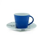 Mavi Toledo Porselen Fincan Takımı