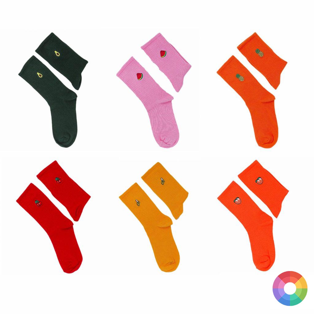 Tasarım Nakışlı Çorap Çeşitleri