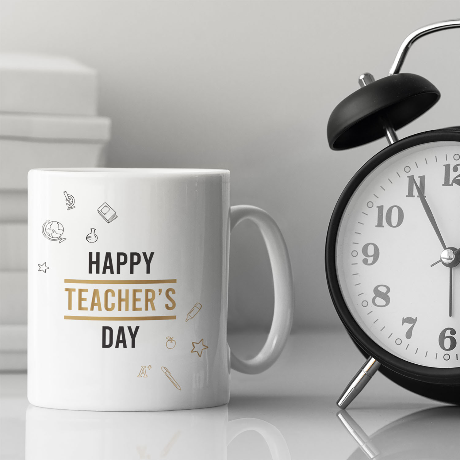 Happy Teacher's Day Baskılı Kupa-2