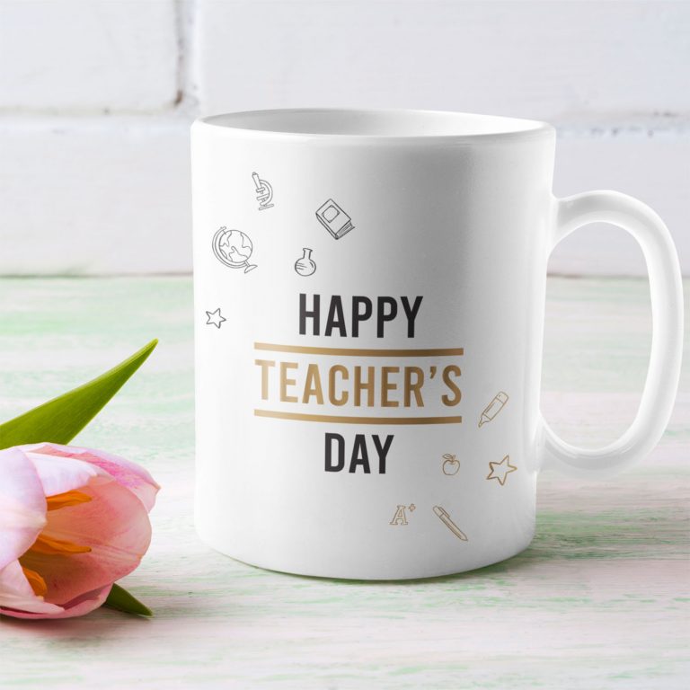 Happy Teacher's Day Baskılı Kupa-4