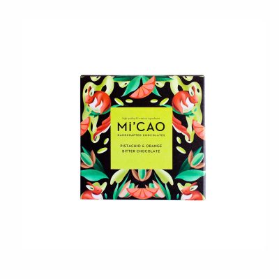 MiCao Portakal & Fıstık Bitter Çikolata Tablet 35G