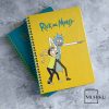 Rick and Morty Sarı Butik Defter