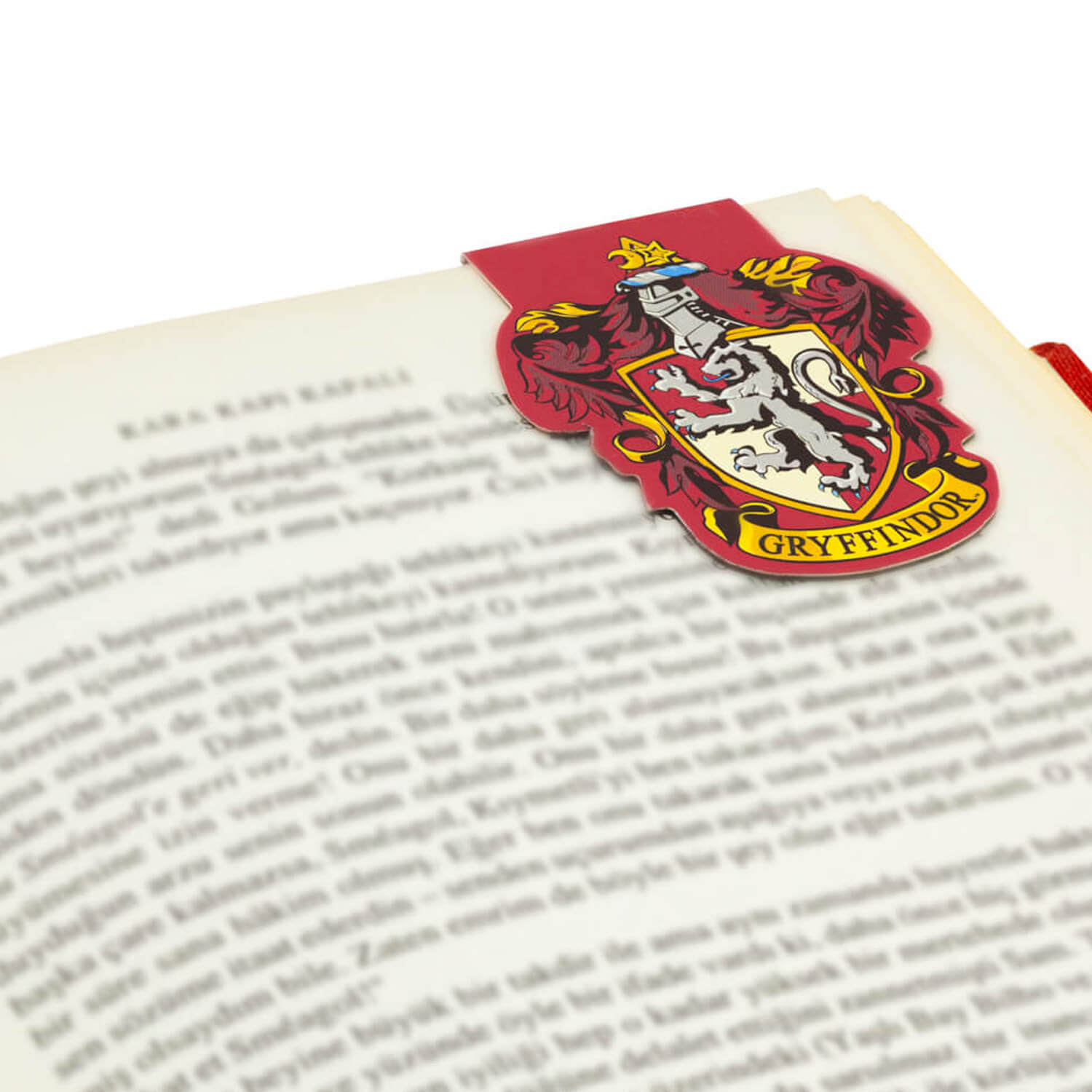 Harry Potter Gryffindor Logo Mıknatıslı Kitap Ayracı