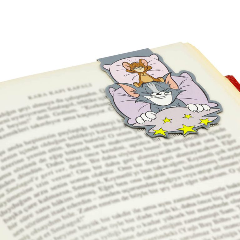 Tom ve Jerry Mıknatıslı Kitap Ayracı