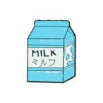 Nostaljik Süt Figürlü Broş