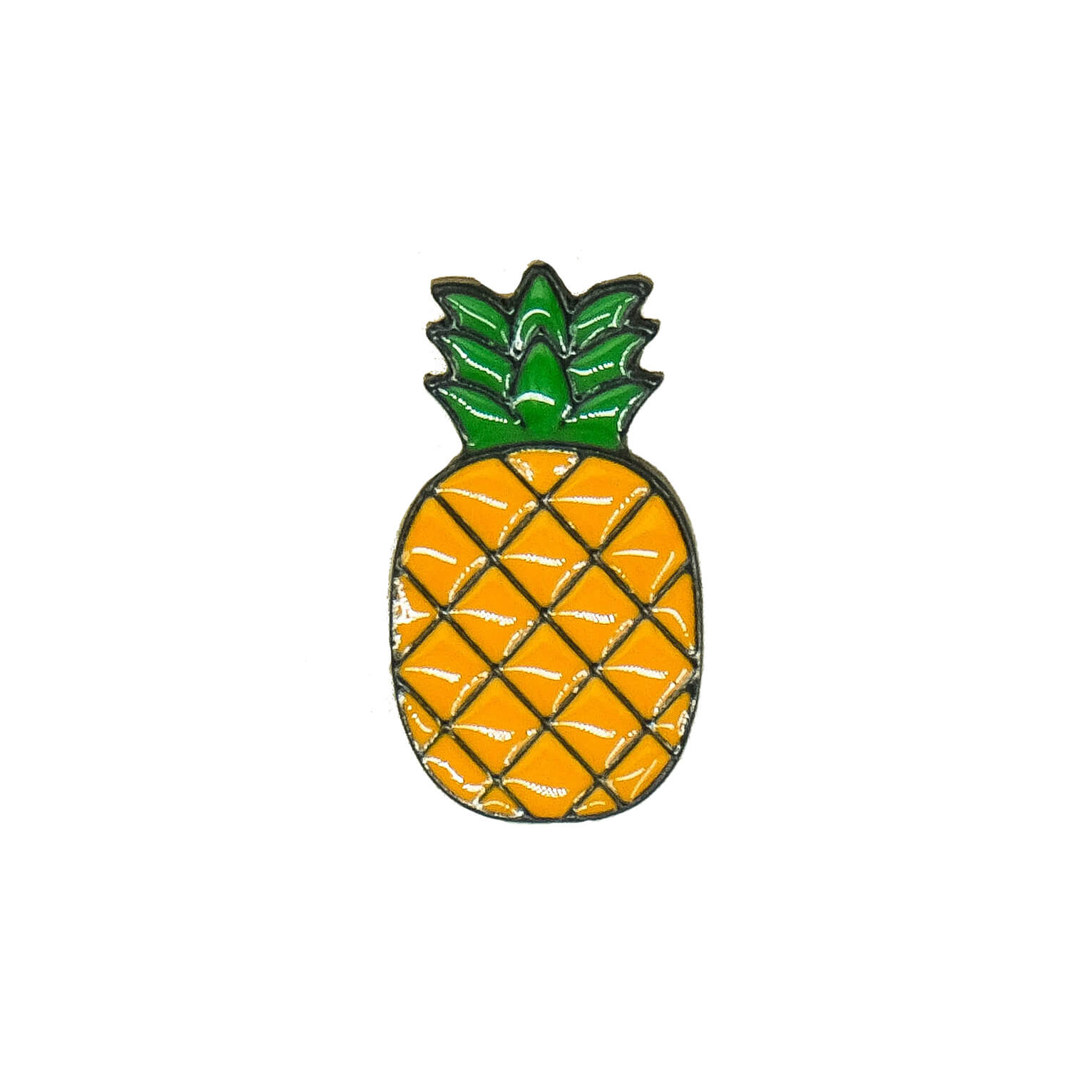 Ananas Figürlü Broş