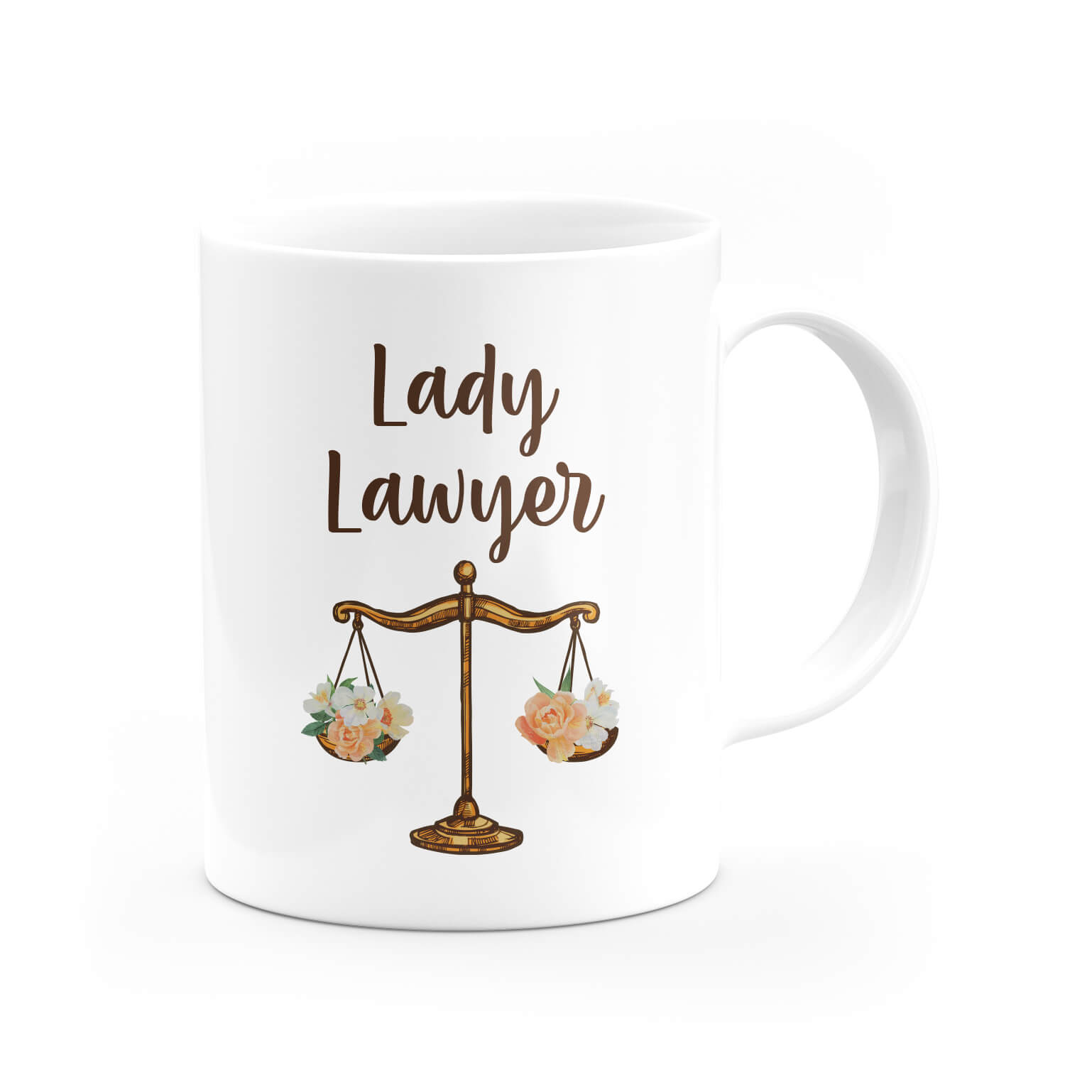 Lady Lawyer Baskılı Kupa