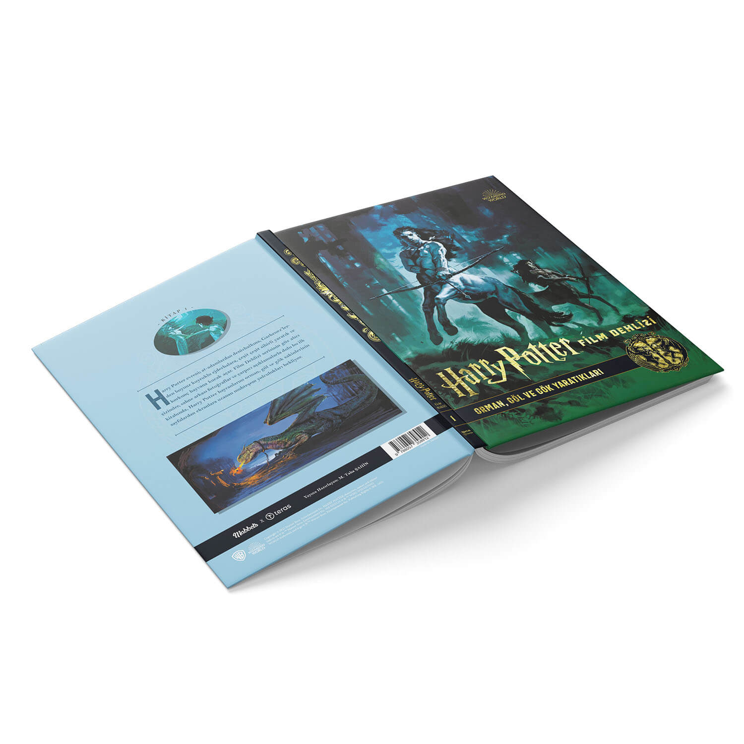 Harry Potter Film Dehlizi Kitap 1: Orman, Göl ve Gök Sakinleri (ciltli)