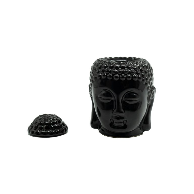 Dekoratif Buda Siyah Buhurdanlık