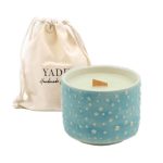 Yade - Seramik Bergamot-Amber Aromalı Soya Mum