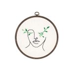 Sophia - Kasnak Duvar Süsü 14 cm