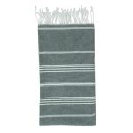 Gri Çizgili Peştemal