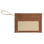 Kahverengi Deri Laptop Çantası