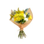 Isabel - Sarı Krizantem Çiçek Buketi