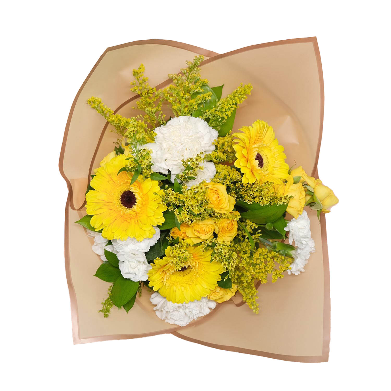 Fiesta - Sarı Gerbera Çiçek Buketi