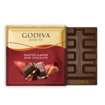 Godiva Kavrulmuş Bademli %72 Bitter Çikolata Kare 60 g