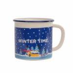 Winter Time Porselen Kupa