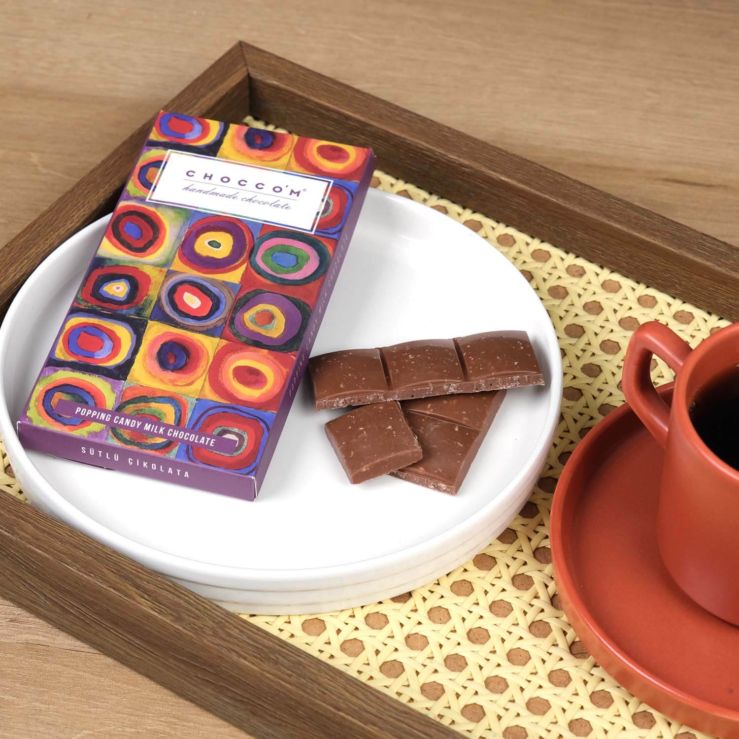 CHOCCO’M El Yapımı Patlayan Şekerli Sütlü Çikolata