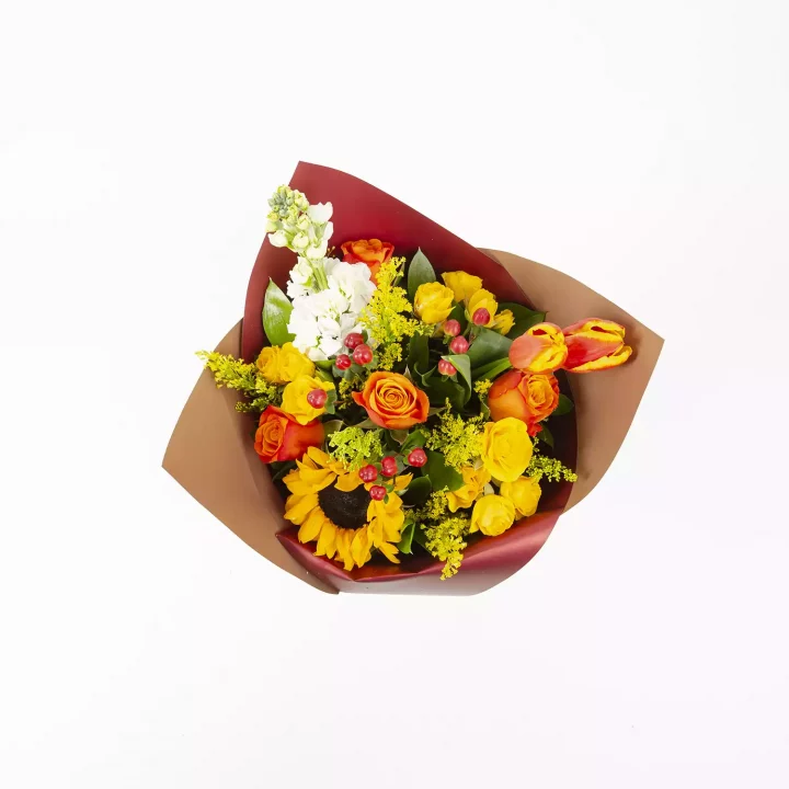 Merida - Turuncu Ayçiçeği Çiçek Buketi