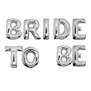 Bride to Be Folyo Balon - Silver