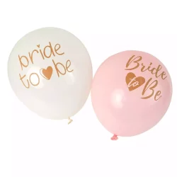 Bride to Be Baskılı 5'li Balon Seti