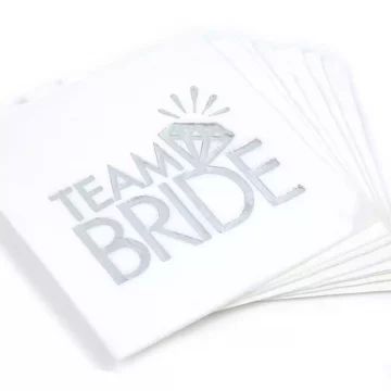 Silver Team Bride Baskılı 16'lı Peçete