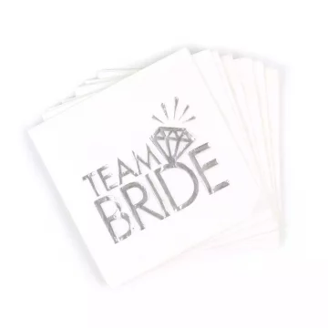 Silver Team Bride Baskılı 16'lı Peçete