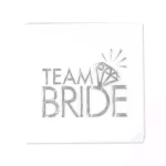 Silver Team Bride Baskılı 16'lı Peçete