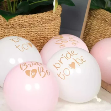 Bride to Be Baskılı 5'li Balon Seti