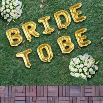 Bride to Be Folyo Balon - Gold