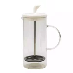 Beyaz Cam French Press - 600 ml