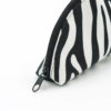 Zebra Desenli Clutch Makyaj Çantası