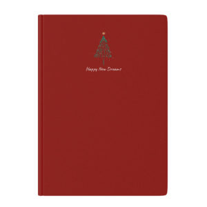 Kırmızı Happy New Dreams Defter