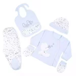 Yenidoğan Bebek Hastane Çıkış Seti - Mavi