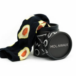 Moonwalk Sock - Avokado Desenli Çorap