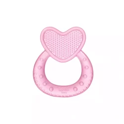 Wee Baby Kalpli Silikon Diş Kaşıyıcı - Pembe