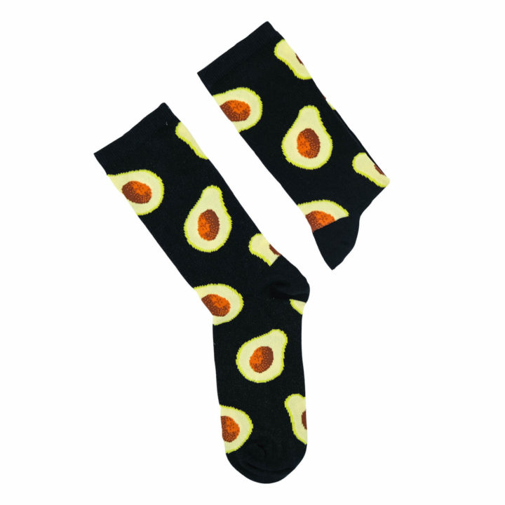 Moonwalk Sock - Avokado Desenli Çorap